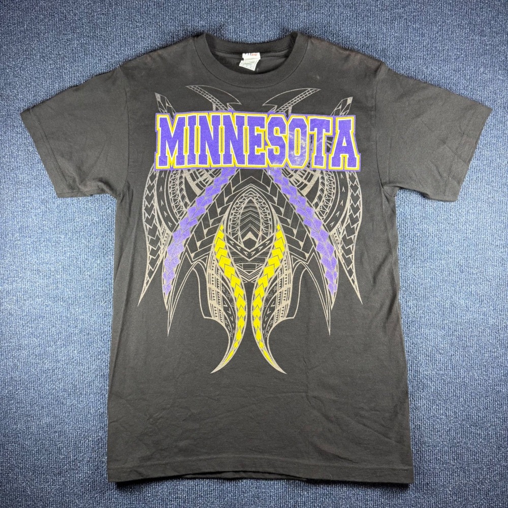 Shaka Active Minnesota Vikings Defend The North Skol T-Shirt Mens L